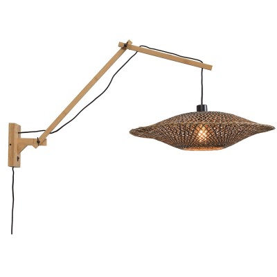Lampe murale Bali naturel L Good & Mojo 2