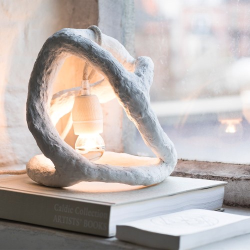 Sculptuur lamp wit Serax