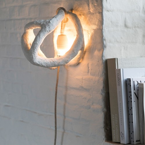 Skulpturenlampe weiß Serax