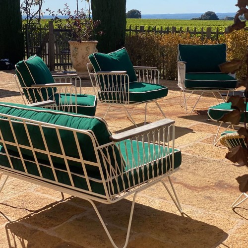 Croisette Outdoor fauteuil grasgroen Honoré