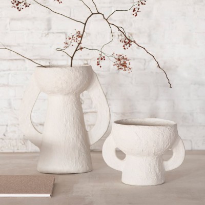 Vase Earth blanc L Serax 2