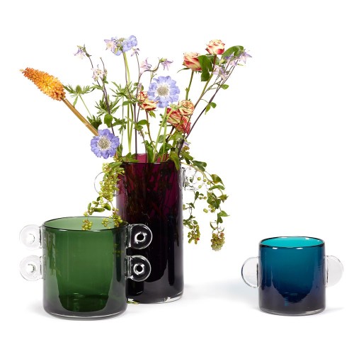 Vaso Wind & Fire verde scuro Serax