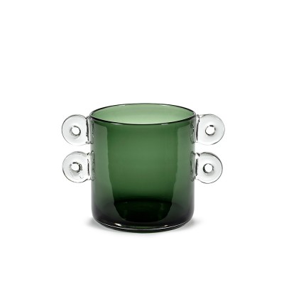 Vase Wind & Fire vert foncé Serax Serax