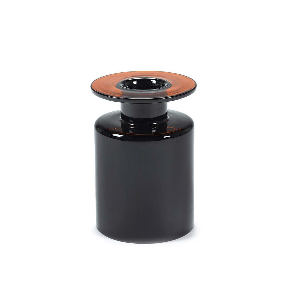 Wind & Fire vase black & dark brown H27 cm Serax