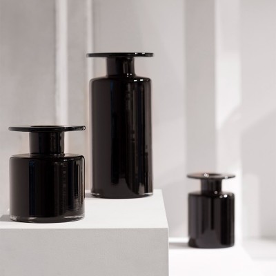 Wind & Fire vase black & dark brown H40 cm Serax 2