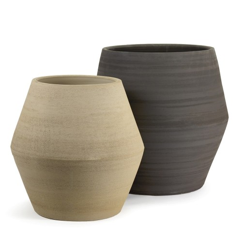 Konstruieren Sie Blumentopf beige L. Serax