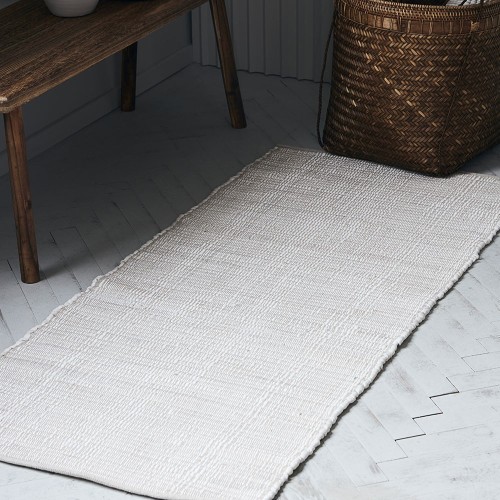 White Chindi rug House Doctor