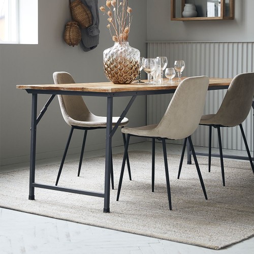 Tappeto Hempi grigio chiaro 250x250 cm House Doctor