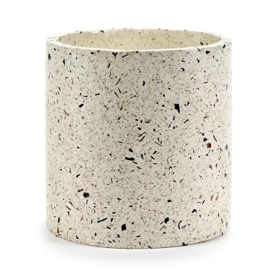 Maceta de terrazo blanco Ø25 cm Serax Serax