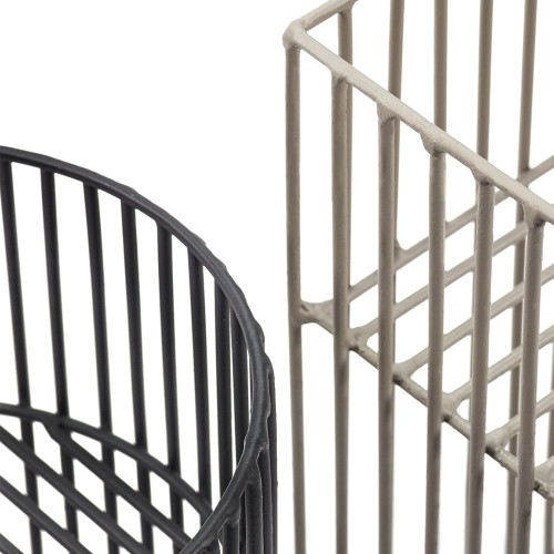 Panier en métal Turn noir Ø15.5 cm Serax