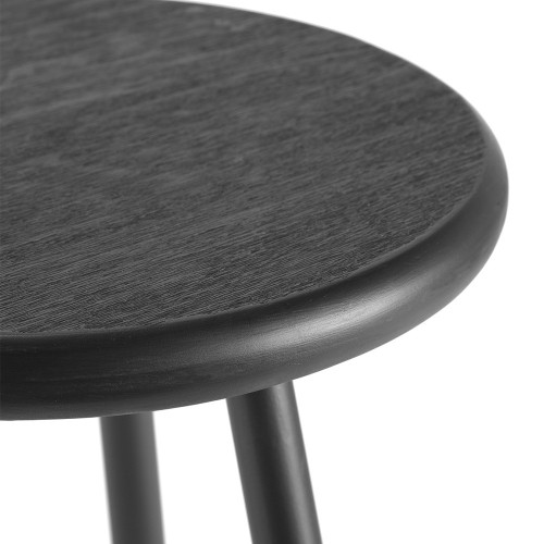 Taburete de bar negro L Serax