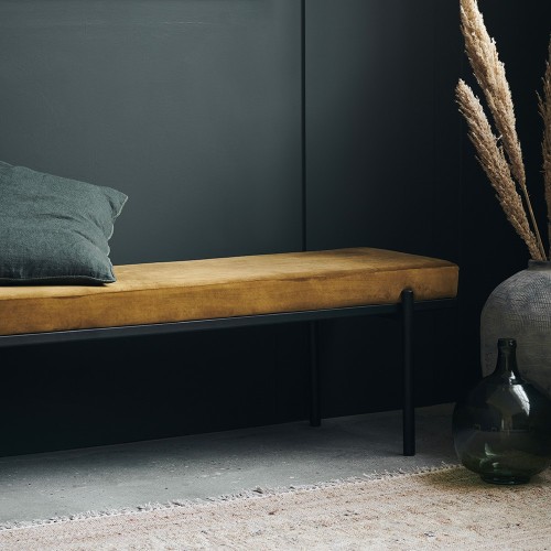 Lao bankje mosterd House Doctor