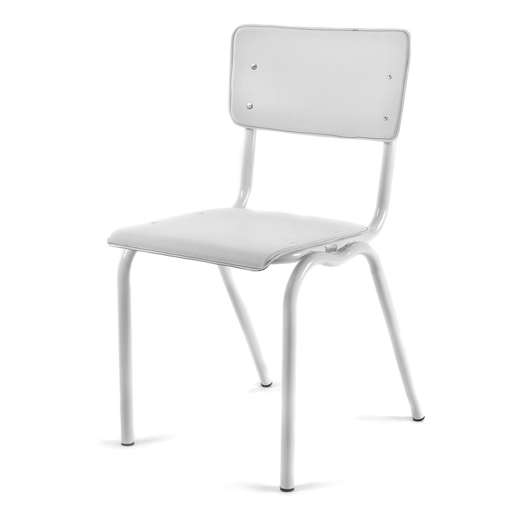 White Vinyl Chair Serax