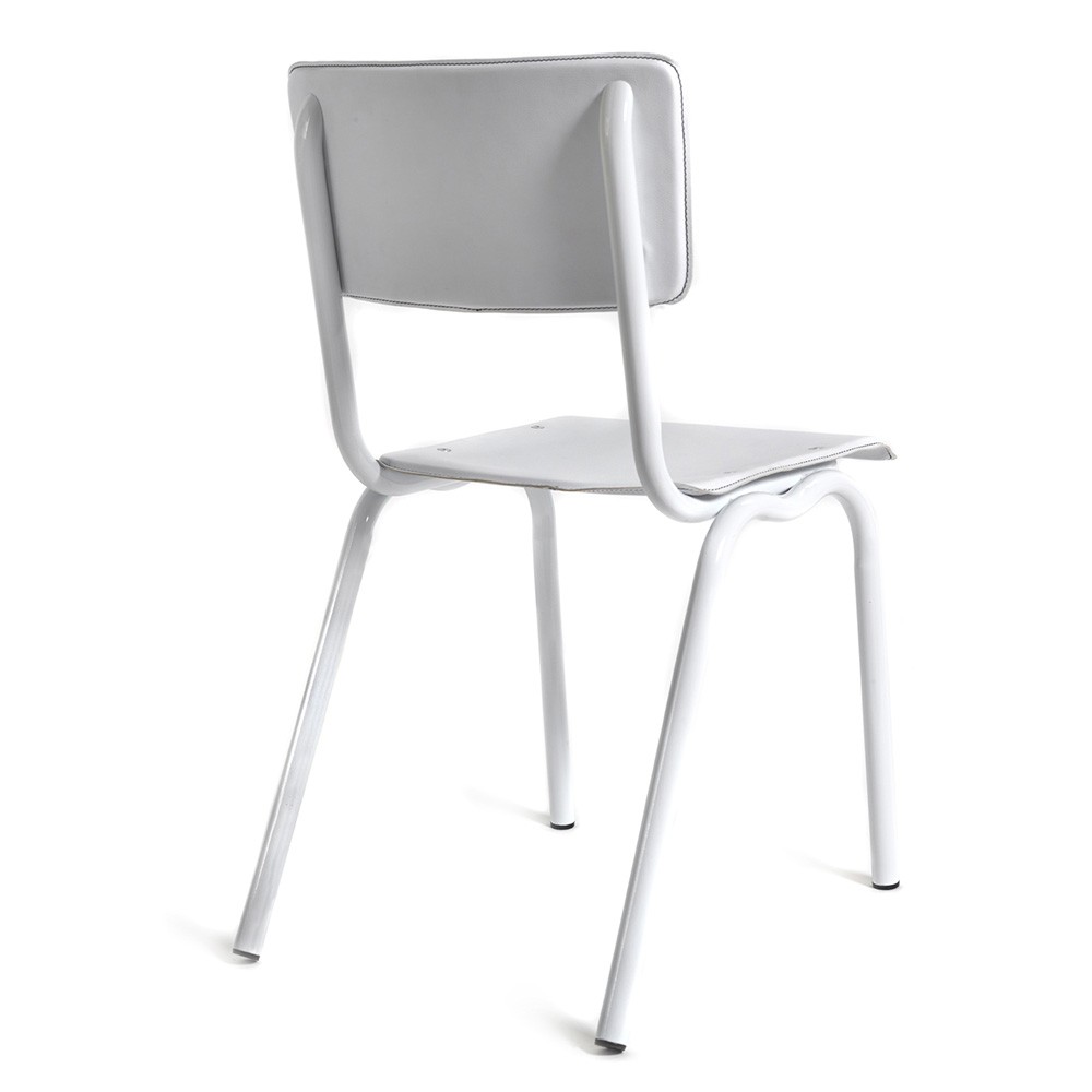 White Vinyl Chair Serax