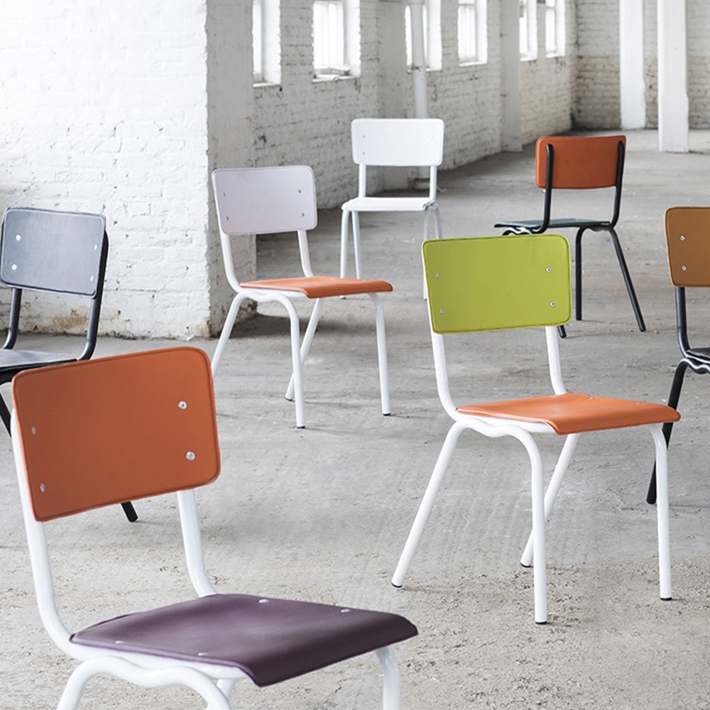 White Vinyl Chair Serax