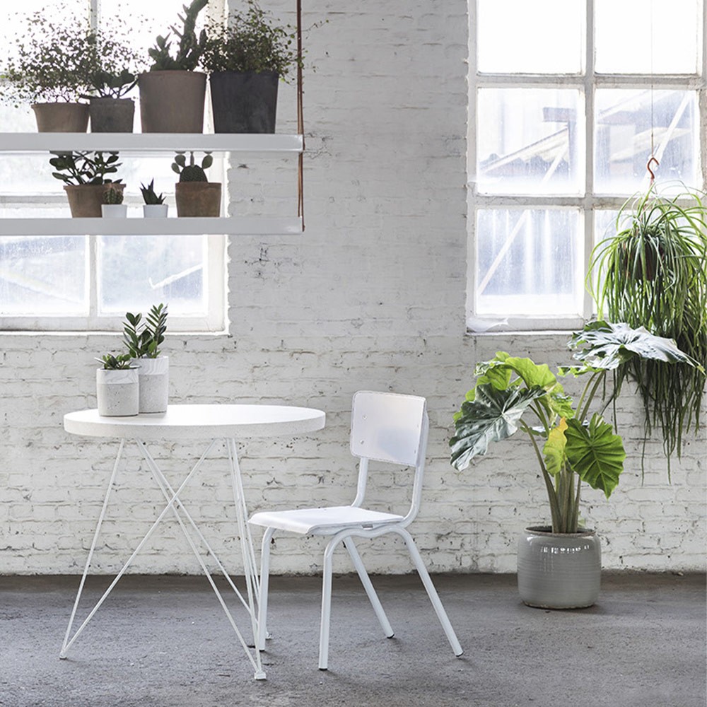 White Vinyl Chair Serax