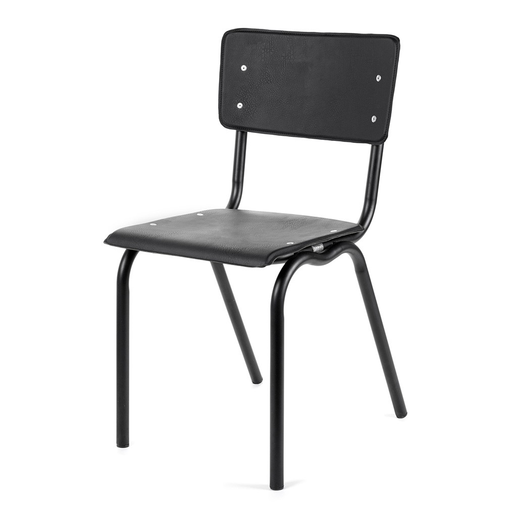 Black Vinyl Chair Serax