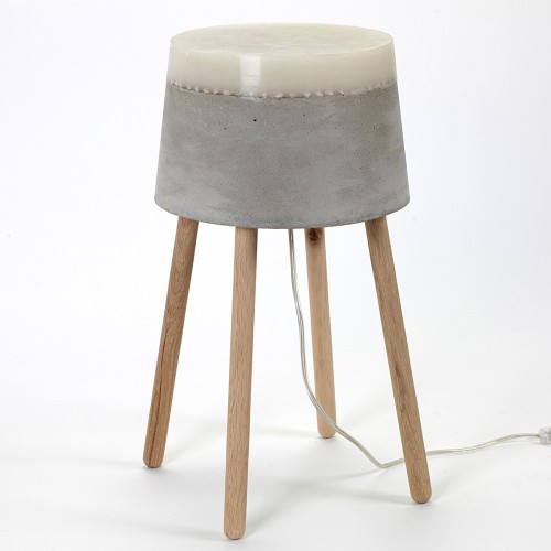 Lampe de table en béton M Serax