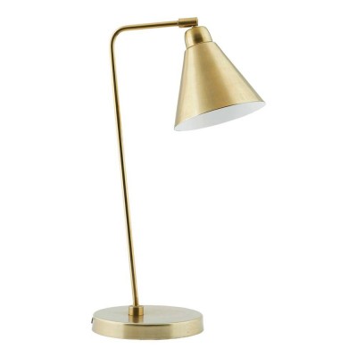 Game table lamp brass
