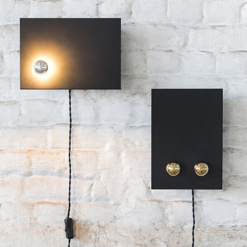 Lámpara de pared / lámpara de mesa KVG ° 01.02 negro Serax