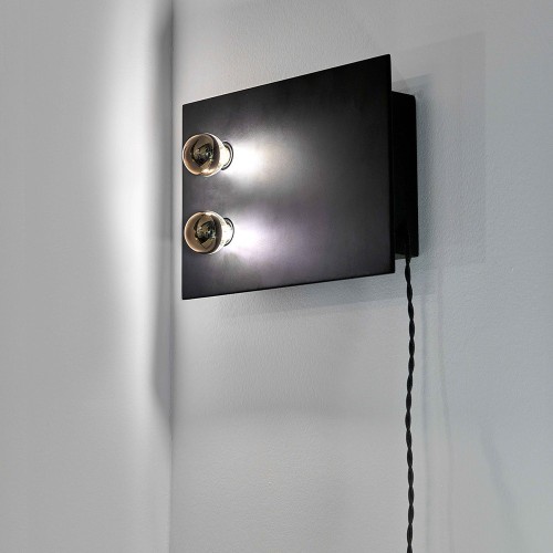 Wandleuchte / Tischleuchte KVG ° 01.02 schwarz Serax