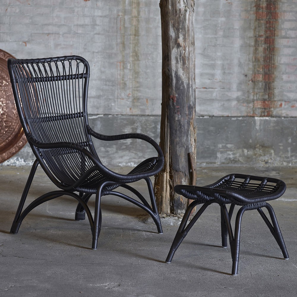 Monet fauteuil zwart Sika-Design
