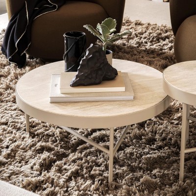 Table Travertin L cachemire Ferm Living Ferm Living