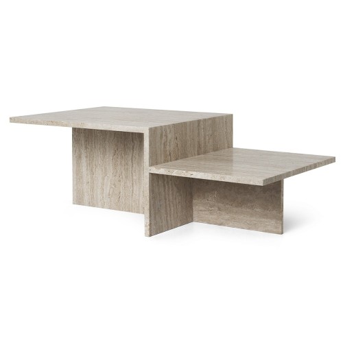 Opvallende L bijzettafel Ferm Living