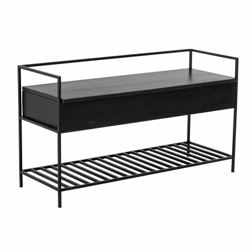 Banc Abelone manguier noir Bloomingville