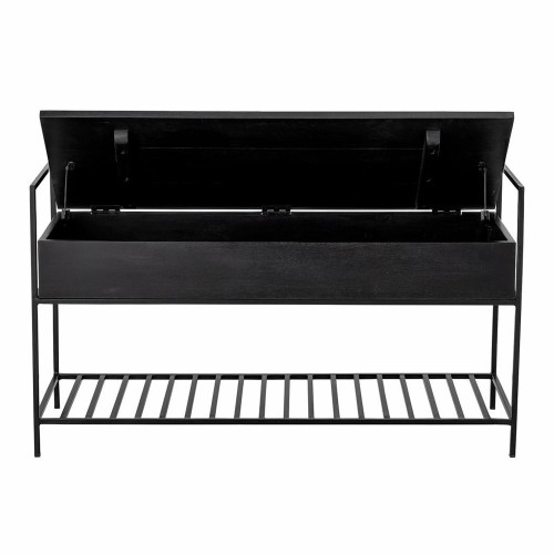 Abelone bench black mango Bloomingville