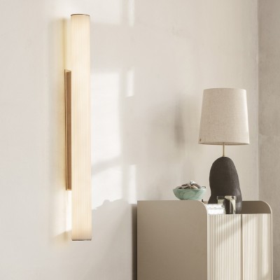 Vuelta 100 aplique blanco y latón Ferm Living Ferm Living