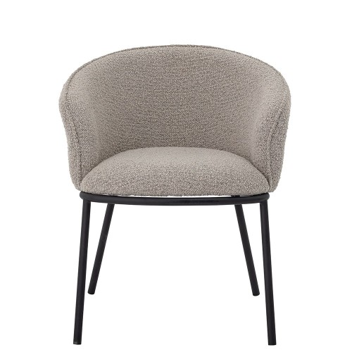 Chaise de salle à manger Cortone gris Bloomingville