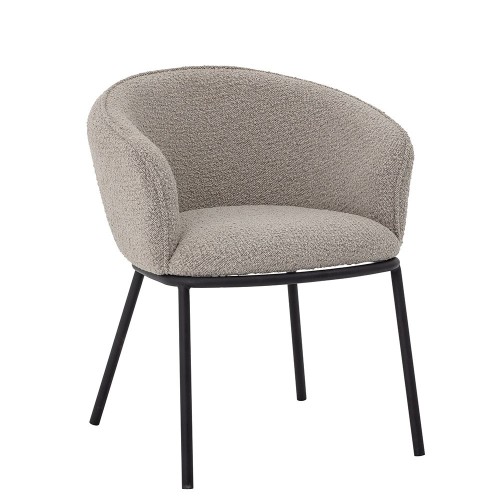 Gray Cortone dining chair Bloomingville