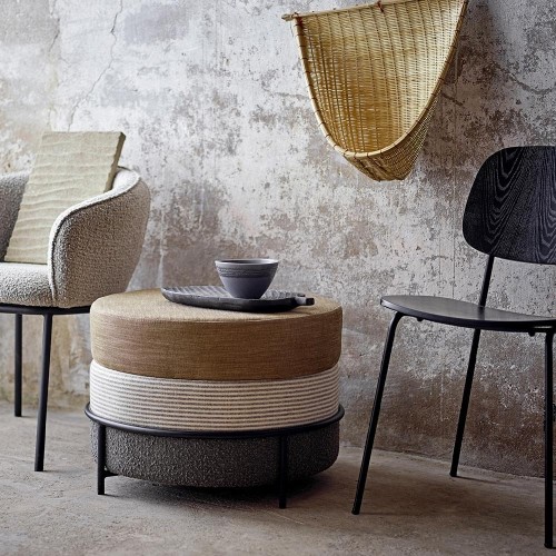 Silla de comedor Monza negra Bloomingville