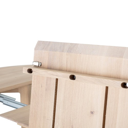 Owen table natural Ø118 Bloomingville