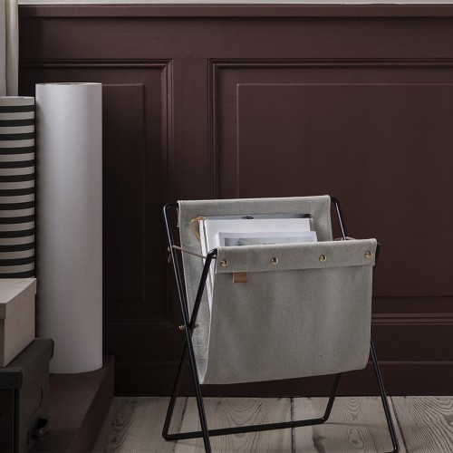 Revistero Herman Black Ferm Living