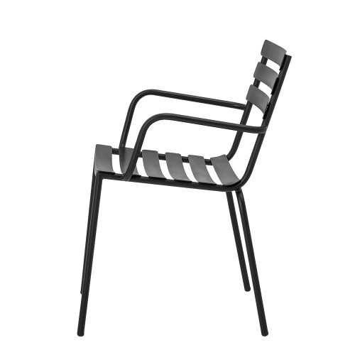 Monsi Outdoor Stuhl schwarz Bloomingville