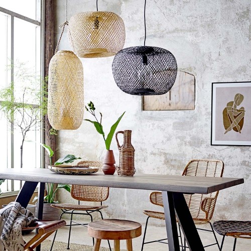 Sospensione Evert nature bamboo Bloomingville