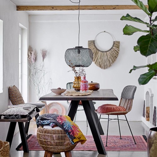 Rodi zwarte bamboe hanger Bloomingville