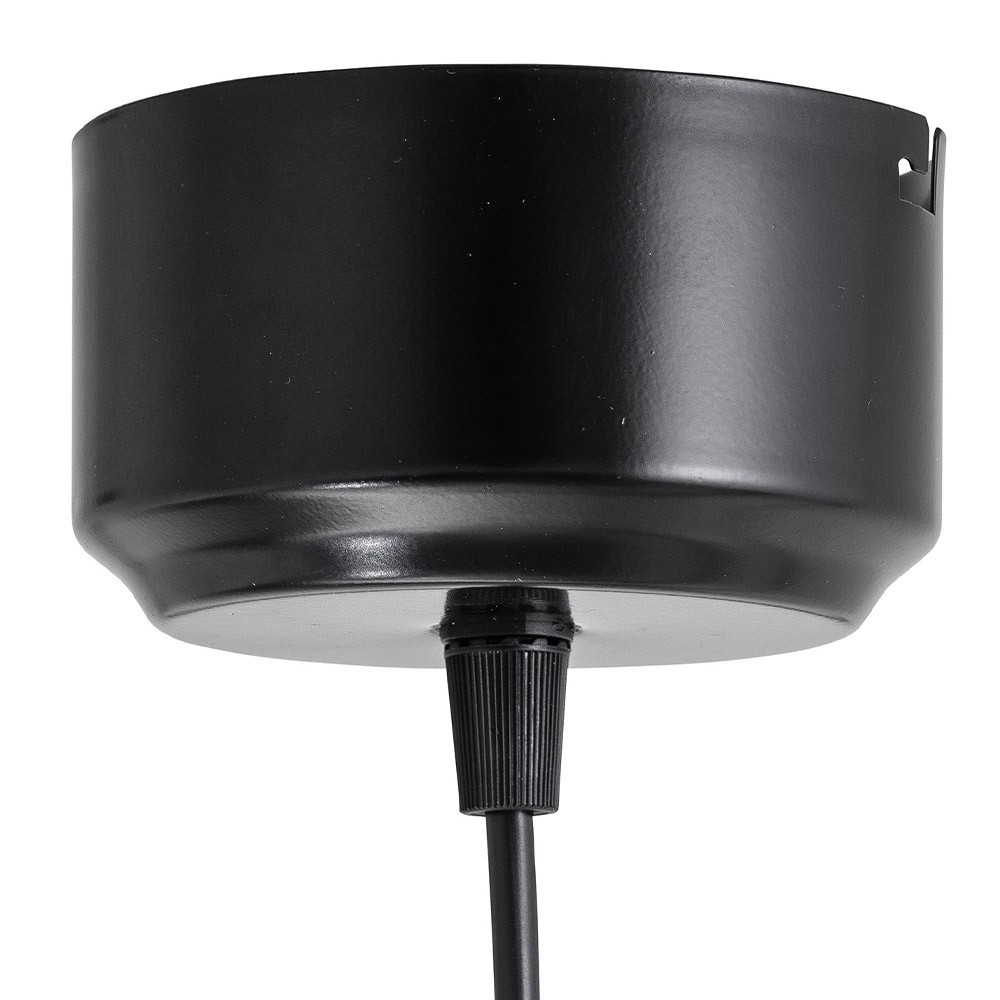 Rodi black bamboo pendant Bloomingville