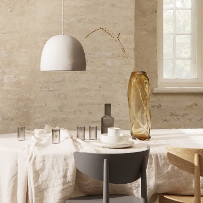 Jarrón de remolino de agua ámbar Ferm Living Ferm Living