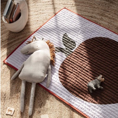 Apfel Lila Gesteppte Decke Ferm Living