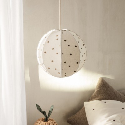 Abat-jour en textile Dots Ferm Living Ferm Living