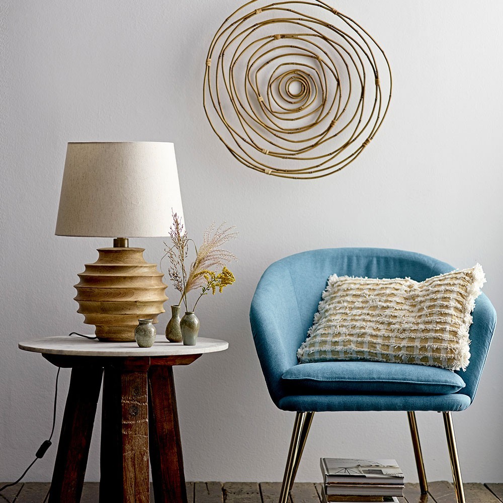 Lampe de table Svale nature manguier Bloomingville