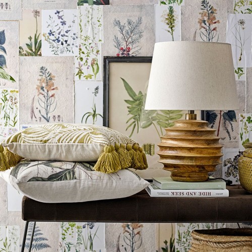 Lampada da tavolo Svale natura legno di mango Bloomingville