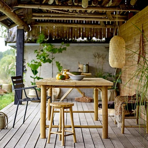 Suela de mesa bambú natural Bloomingville