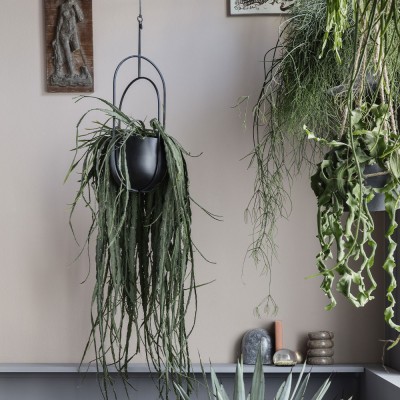 Dekorativer Hängetopf schwarz Ferm Living Ferm Living