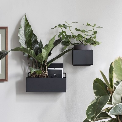 Portapiante quadrato in cashmere da parete Ferm Living 2