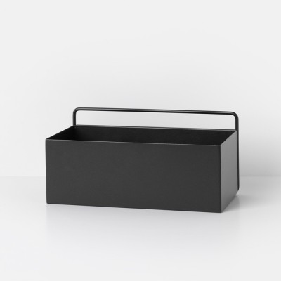 Black wall plant box Ferm Living 2