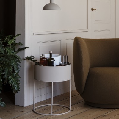 Round cashmere plant box Ferm Living Ferm Living